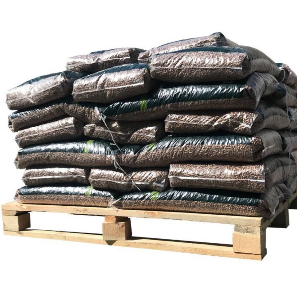 Pellets 100% Roble media paleta