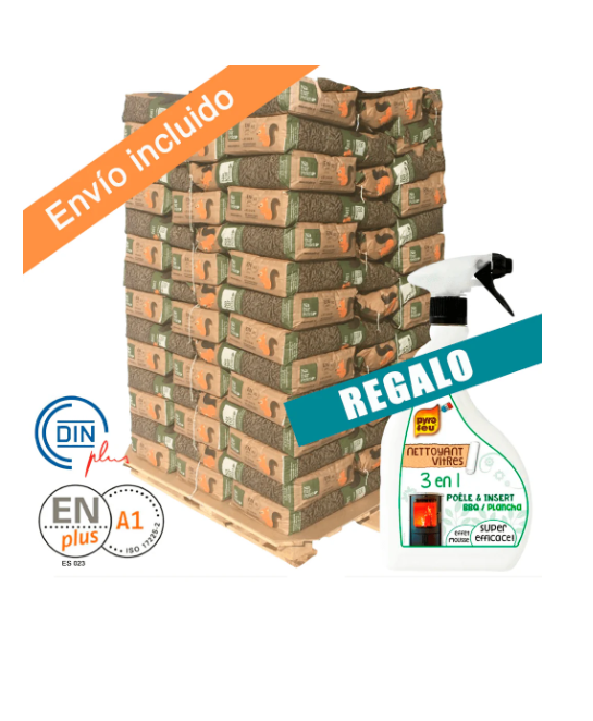 Naturpellet – Palet 70 sacos de 15kg