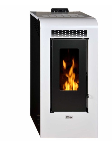 Estufa de pellets hermética canalizable Vulcano 12kW