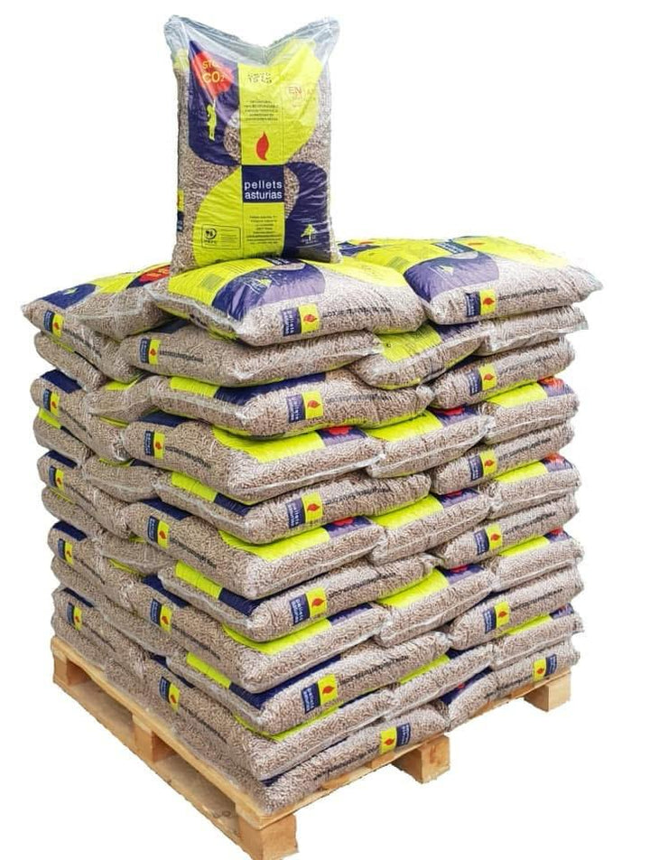 Pellet Asturias 9 Pellet de 648 sacos de 15 kg